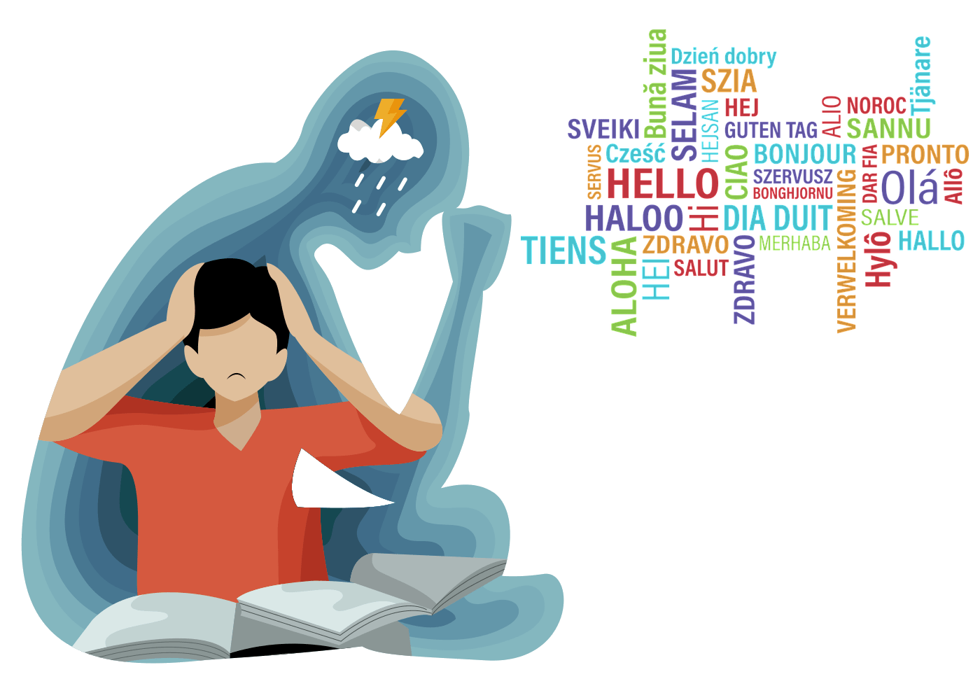 دربارۀ این مقاله بیشتر بخوانید Why Is It Harder to Speak a Second Language Under Stress? The Neuroscience of Anxiety and Language